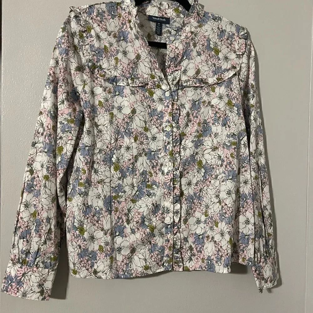 ModCloth Like A Little Prairie Button-Up Shirt - Picture 5 of 7